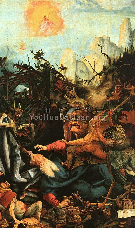 The Temptation of St.Anthony The Isenheimer Altarpiece - 马蒂亚斯·格吕奈瓦尔德